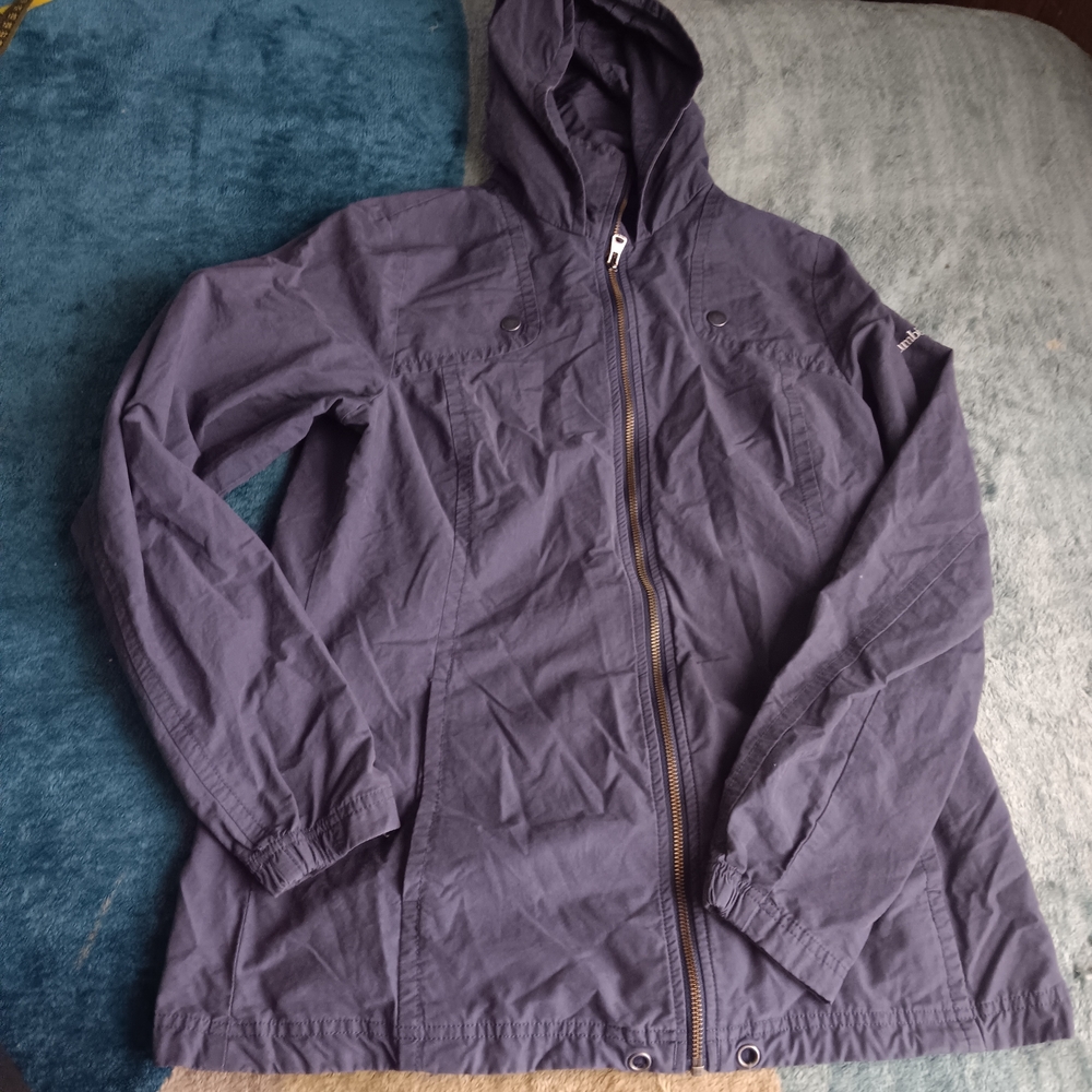 Columbia Purple  Hooded Utility Jacket Size M